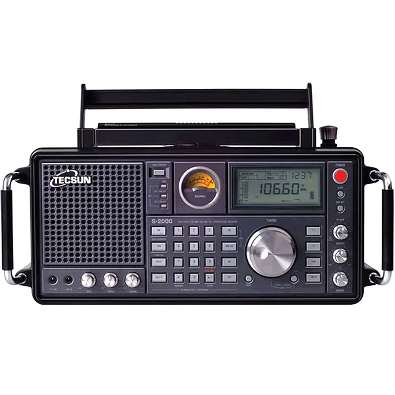 

F-17 TECSUN S-2000 HAM Amateur Radio SSB Dual Conversion PLL FM/MW/SW/LW Air Band