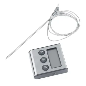 

Digital Thermometer Kitchen Food Cooking Meat BBQ Oven Probe Thermometer With Timer Water Milk Temperature Cooking Tools
