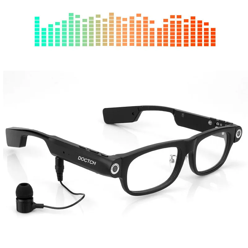 DOCTCH original 1080P HD Smart video glasses Built