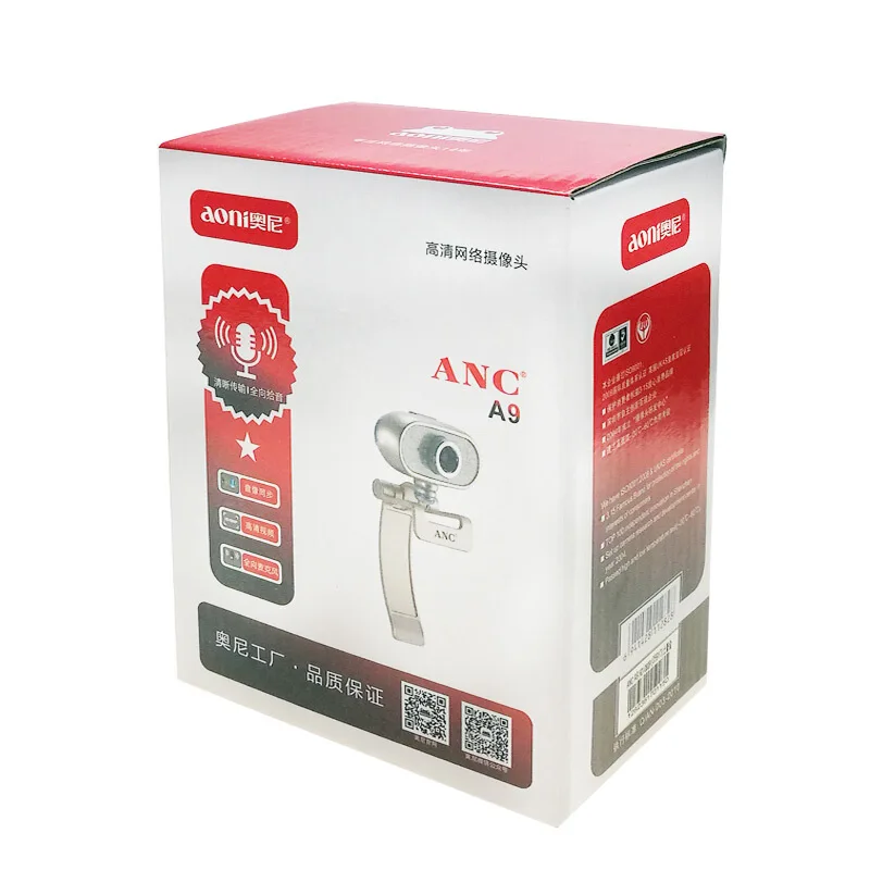 Оригинальная веб камера Aoni ANC A9 1080P Full HD компьютерная смарт для телевизора USB