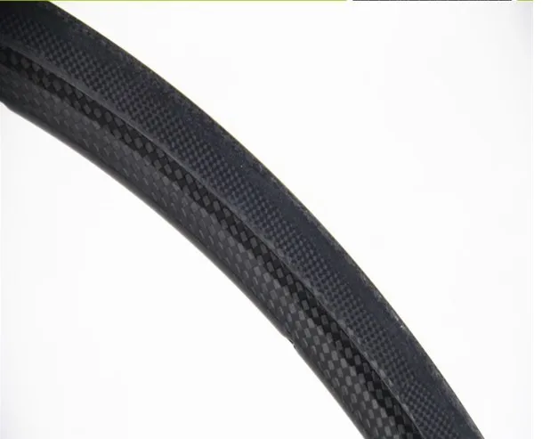 Top Strong Stiffness  700c 24mm Carbon Tubular Rims Road Bike Wheel only 290g Weight 23mm width Basalt furface 3