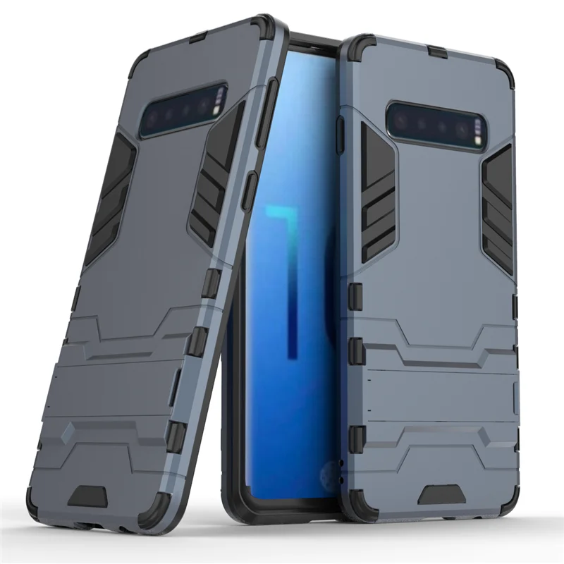 

sFor Samsung Galaxy S10 Case Luxury Robot Hard Back Phone Case For Samsung Galaxy S10 Back Cover For Samsung S10 Coque Fundas