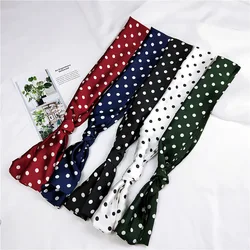 New Women Summer Satin Scarf Elegant Decorative Multifunctional Dots Headscarf Scarf Skinny Head Neck Hair Tie Band Accessories New Women Summer Satin Scarf Elegant Decorative Multifunctional Dots Headscarf Scarf Skinny Head Neck Hair Tie Band Accessories