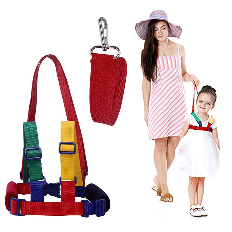 Популярные Новые Детские вожжи с ремешком на запястье, рюкзак для прогулок для От 1 до 10 лет детей