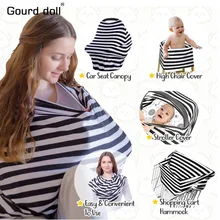 Детский чехол для автокресла, чехол для грудного вскармливания Canpony, многофункциональный шарф для грудного вскармливания,, чехлы для автомобильных стульев