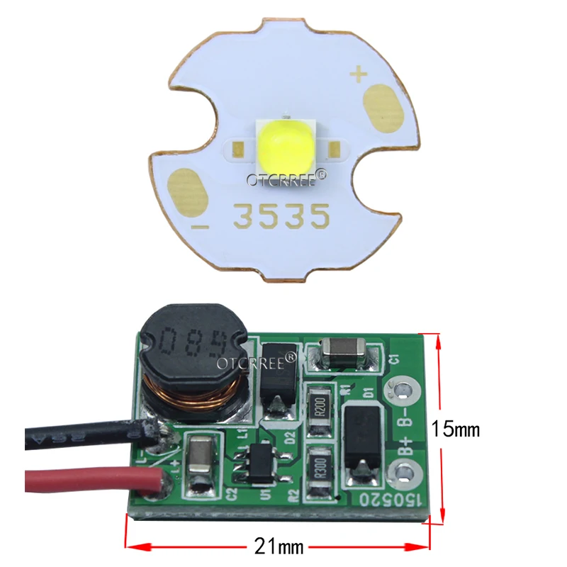 13W CREE 12V XHP35 HD HI High Power Led Emitter Diode Beads Cool White Neutral White Warm White+Input 12V 900mA Driver For DIY