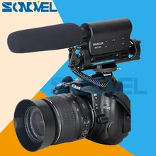 TAKSTAR SGC-598 фон для фотосъемки интервью MIC Микрофон для цифровой однообъективной зеркальной камеры Canon EOS M2 M3 M5 M6 800D 760D 750D 77D 80D 60D 5Ds R 7D 6D 5D Mark IV