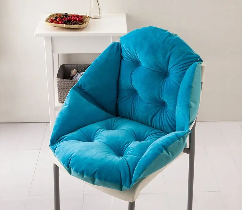 

2015 NEW Winter plush cushion cushion antiskid thickening office, student computer chair cushion with backrest, chair cushion