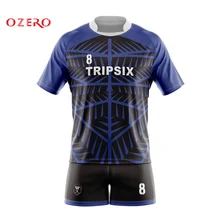 Простая фиолетовая и Золотая рубашка для регби для мужчин