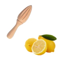 Gadget da cucina Lemon Squeezer Naturale In Legno di Faggio Manuale Spremiagrumi Frutta Fresca Arancia Succo di Agrumi Estrattore Alesatore Cone