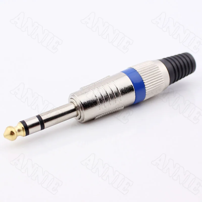 5pcs/lot Three Pin 6.35mm Male Plug Welding Type Mixer/Microphone Stereo Audio 6.5TRS | Обустройство дома