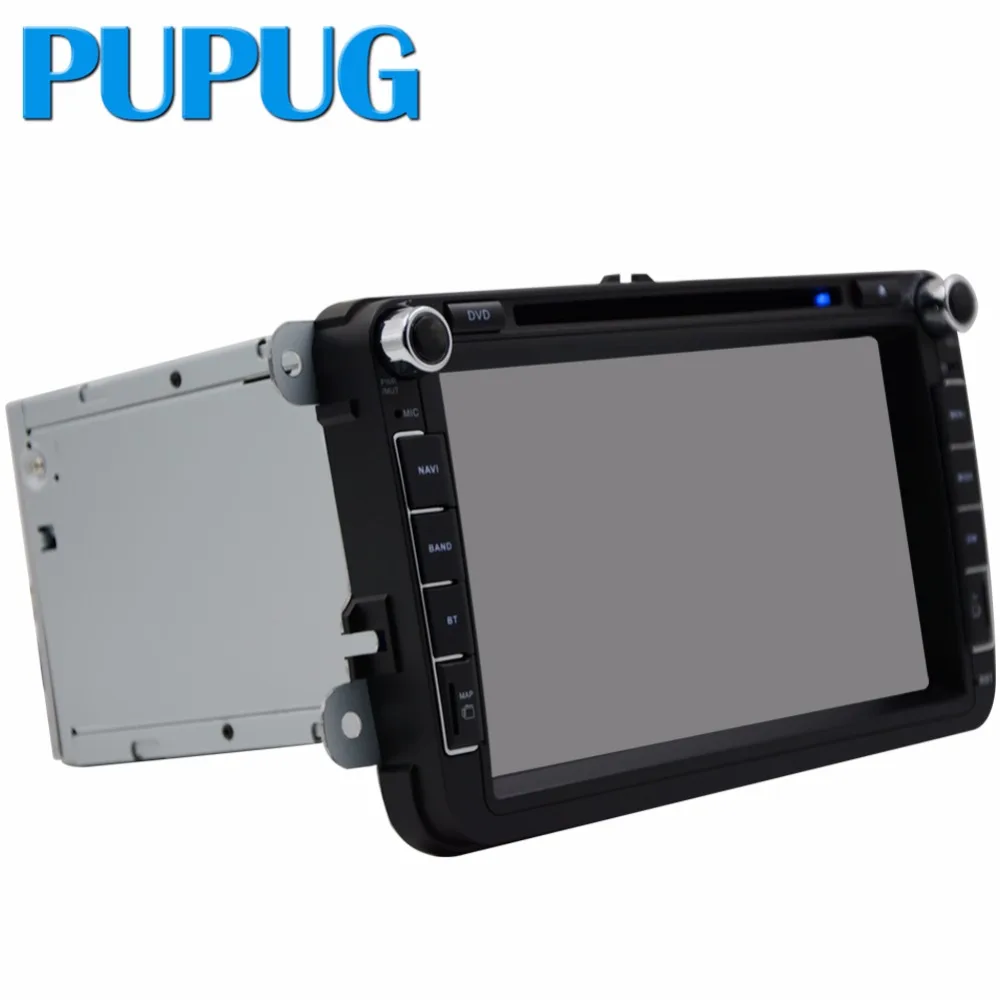 Perfect 8"Touch Screen VW Car DVD GPS Player Bluetooth Radio RDS USB IPOD SD Steering wheel control Free Camera For 2