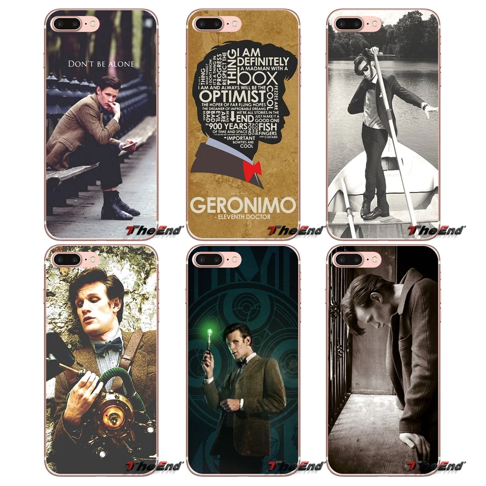 

Dr Who 11th Doctor Matt Smith Quote Case For iPhone X 4 4S 5 5S 5C SE 6 6S 7 8 Plus Samsung Galaxy J1 J3 J5 J7 A3 A5 2016 2017