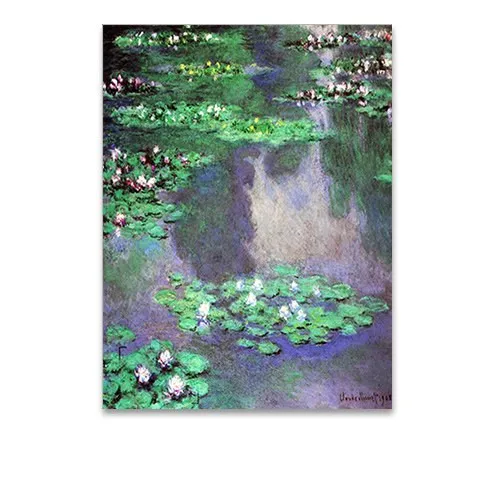 Impressionist-Wall-Art-Canvas-Oil-Painting-Monet-Lotus-Flowers-Posters-And-Prints-Wall-Picture-For-Marvel.jpg_640x640 (1)