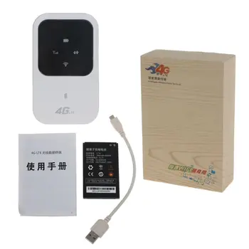 

Unlocked 3G 4G Lte Wireless Pocket wifi Mobile Hotspot Car Wi-fi Router With Sim Card Slot With Display B1/3 (2100/1800Mhz)