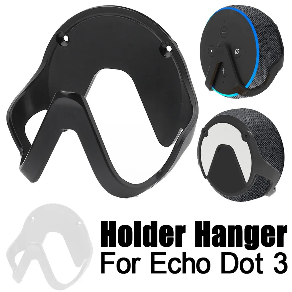 

Speaker Stand Wall Mount Hanger Holder Bracket for Amazon Alexa Echo Dot Speaker 3rd Generation and Other Round Voice Assistants