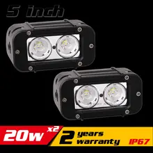 4.6 дюймов 20Вт CREE Cветодиодная Минифара Рабочего Света IP67 для Тракторов 12В 24В Внедорожников,Квадроциклов,Катеров Противотуманные Фары Дневные Ходовые Огни Внешний,чем 27вт 36вт более энергоэффективные