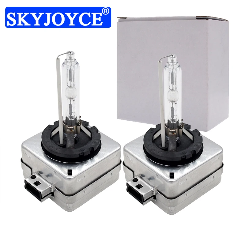 SKYJOYCE Car Light 55W Xenon D1S D3S HID Headlight Bulb D1S 4300K 5000K D3S 6000K 8000K Auto Headlamp 35W HID D1R D3R Xenon Bulb (2)