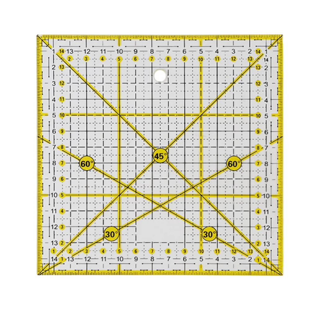 

DIY Sewing rulers measure Quilting Tool square Patchwork Ruler Sewing Ruler Cutting Rule d90419