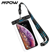 

Mpow MBC3 Universal 6 Inch Waterproof Bag Pouch Phone Case Dirtproof Snowproof Swimming Case For iPhone XS X Galaxy S8 Honor 10