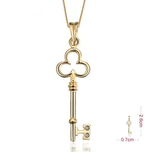 GVBORI 9 K розовый золотой брелок для женщин полый дизайн ювелирных изделий женский PartyChristmas подарок