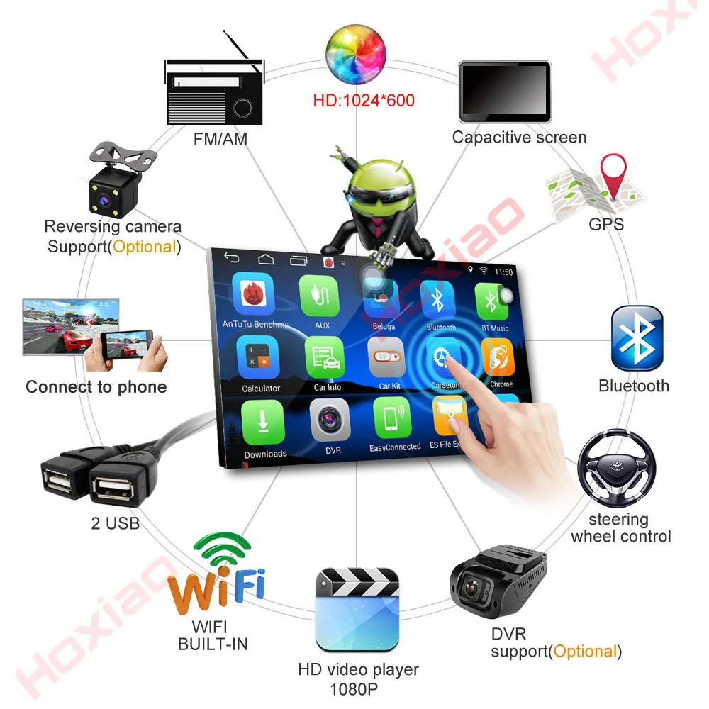 Clearance for Peugeot 3008 Car 2 din radio android OS GPS Navi 4 Core 9" Car Android Multimedia 2din car dvd player 3