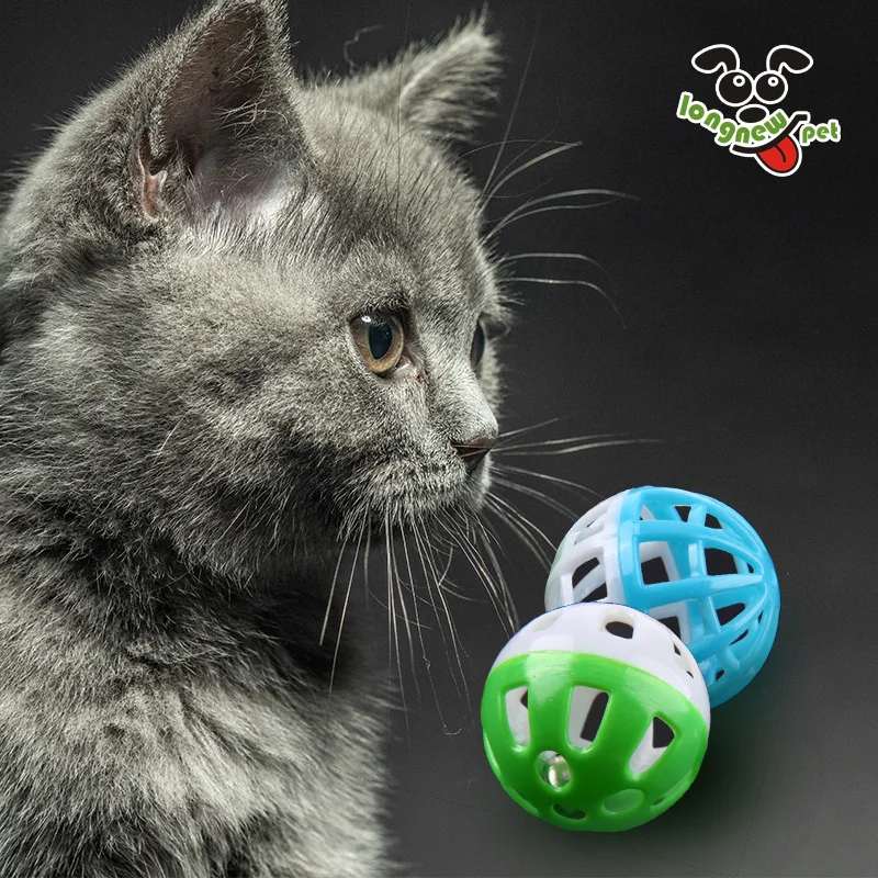 Pet Cat Bite Resistance Training Toy Multi color Plastic Kittens