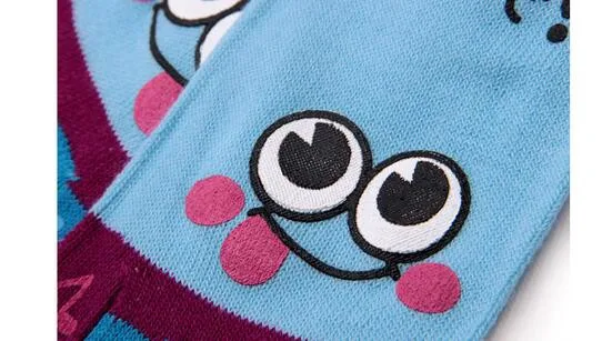 ankle socks women 1pair/lot Cute Cartoon Smile Print Toe Socks Five toe cartoon cotton Socks female cotton funny socks sockwell compression socks
