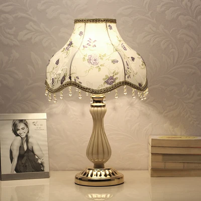 Диммируемая Светодиодная настольная лампа из золотистого стекла для спальни, домашняя мозаичная хрустальная лампа для украшения спальни, прикроватная лампа, внутреннее освещение - Цвет абажура: I