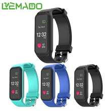 Lemado L38I Bluetooth Smart Браслет Женщины монитор сердечного ритма Цвет ЖК-дисплей Экран Шагомер фитнес-трекер Smart Браслет