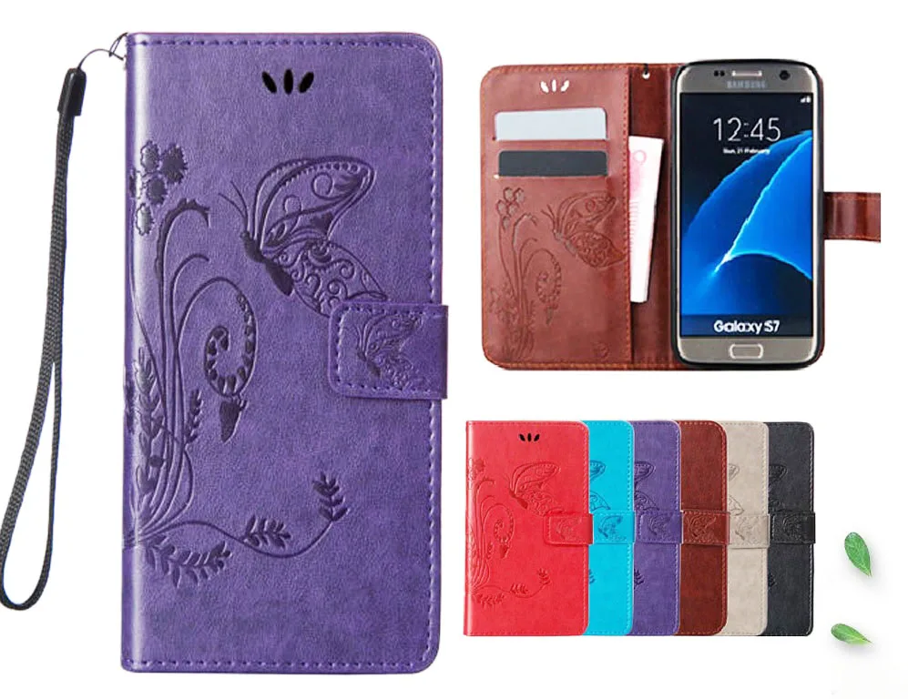 

2018 New Luxury Cool Printed Flower Butterfly 100% Special PU Leather Flip case Cover For Ark Benefit S502 Plus with Strap
