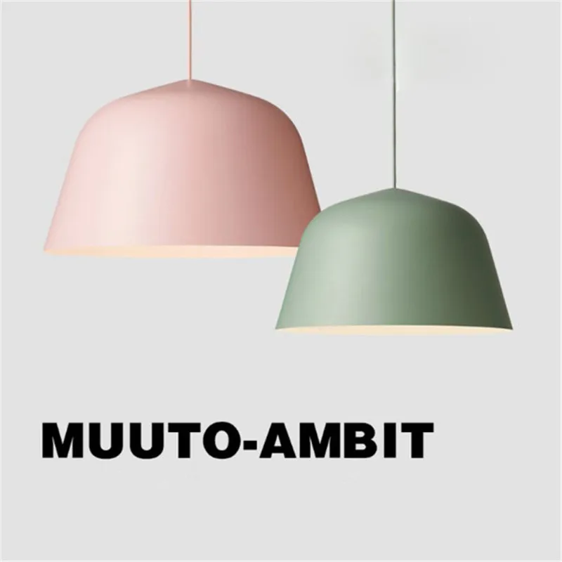 Modern Nordic AMBIT Denmark Pendant Lights Aluminum Pendant Lamps Led Ceiling Fixture Restaurant Kitchen Light Pendant
