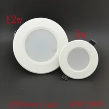 6 шт./лот светодиодный потолочный светильник 5 Вт 12 Вт 110 В 220 В светодиодный потолочный светильник 5730 лампы светодиодный потолочный светильник Домашнее Внутреннее освещение