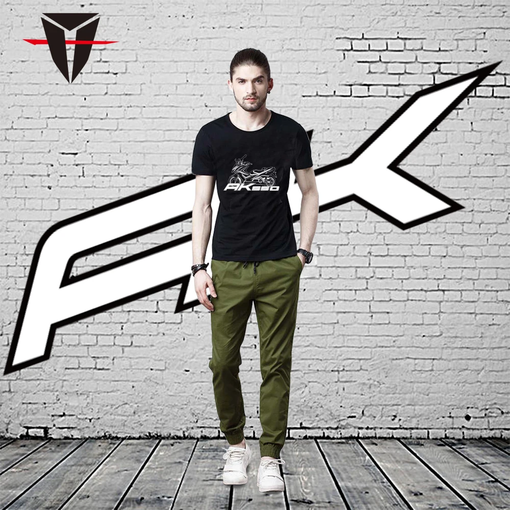 

KODASKIN Motorcycle T-shirt Cotton tshirt Racing Tee Shirts for Kymco AK550