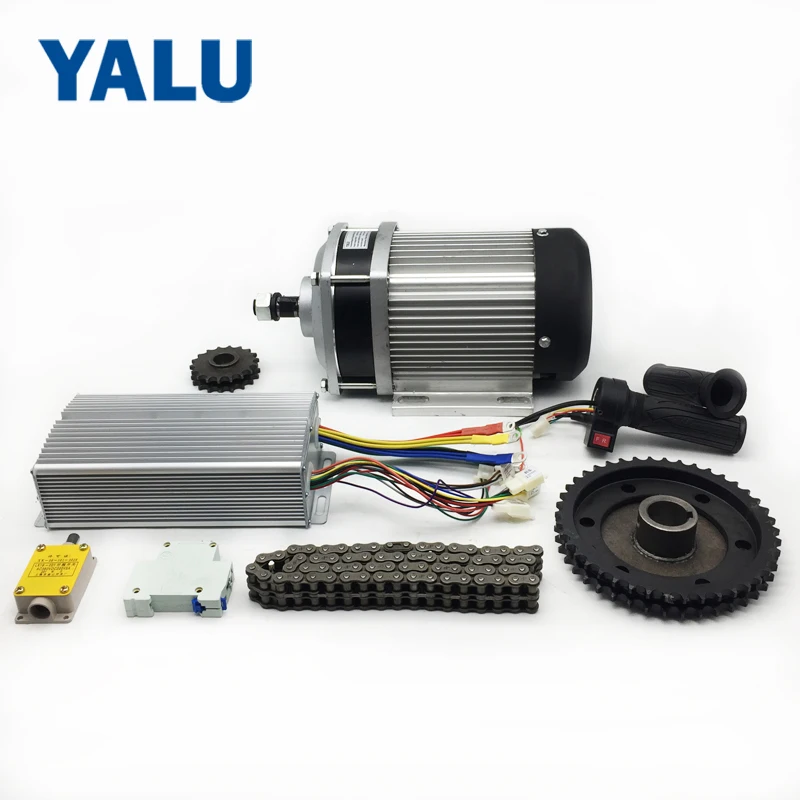1000 W 48/60 V Электрический Trike Conversion Kit BM1412ZXF UniteMotor трехколесный рикша преобразования