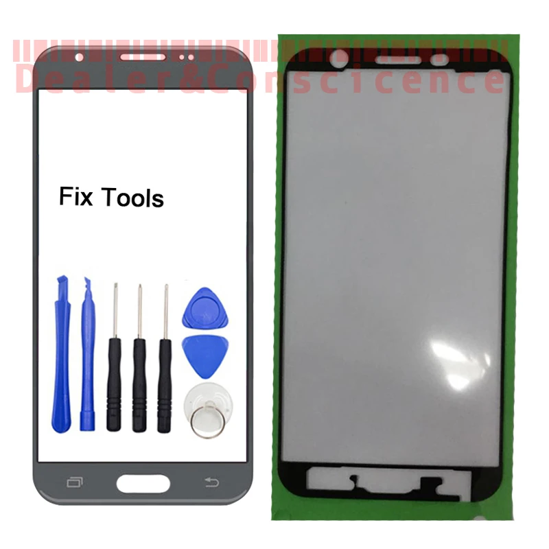 

1PCS For Samsung Galaxy J7 V Perx J727 J727P J727T J727T1 J727S J727U J727V Touch Screen Front Panel+Adhesive+Tools