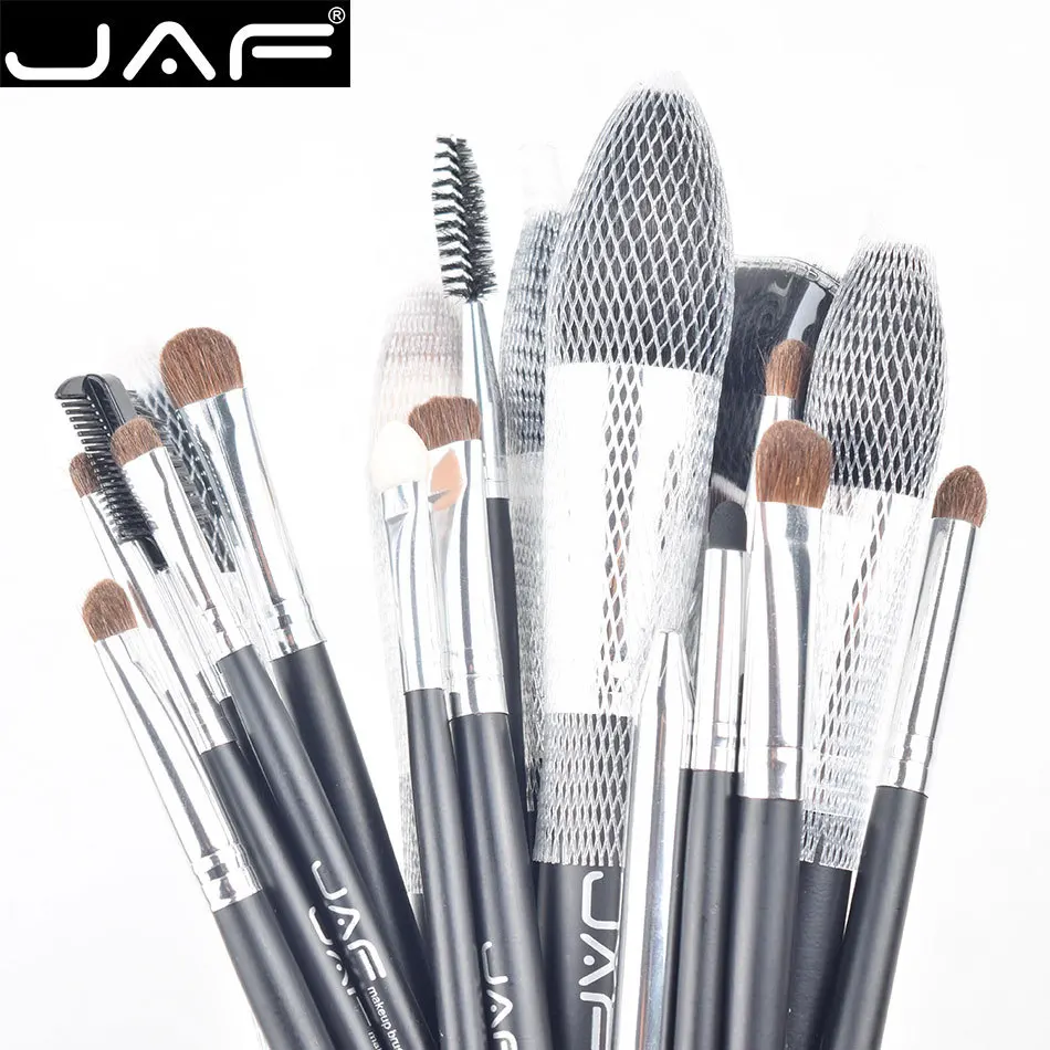 JAF 20 PcsSet Makup Brushes Premiuim Natural Hair of Goat & Pony Horse Super Soft Makeup Brush Tool Set Women Cosmetic Tools (8)