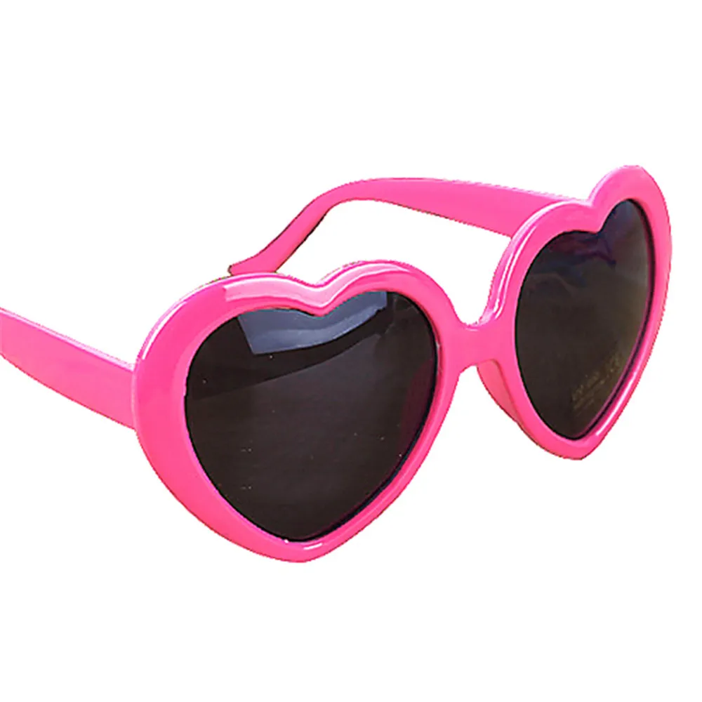 Женские солнцезащитные очки в форме сердца, металлические, для женщин, фирменный дизайн, модные, без оправы, любовь, прозрачные, океанские линзы, очки Oculos UV400
