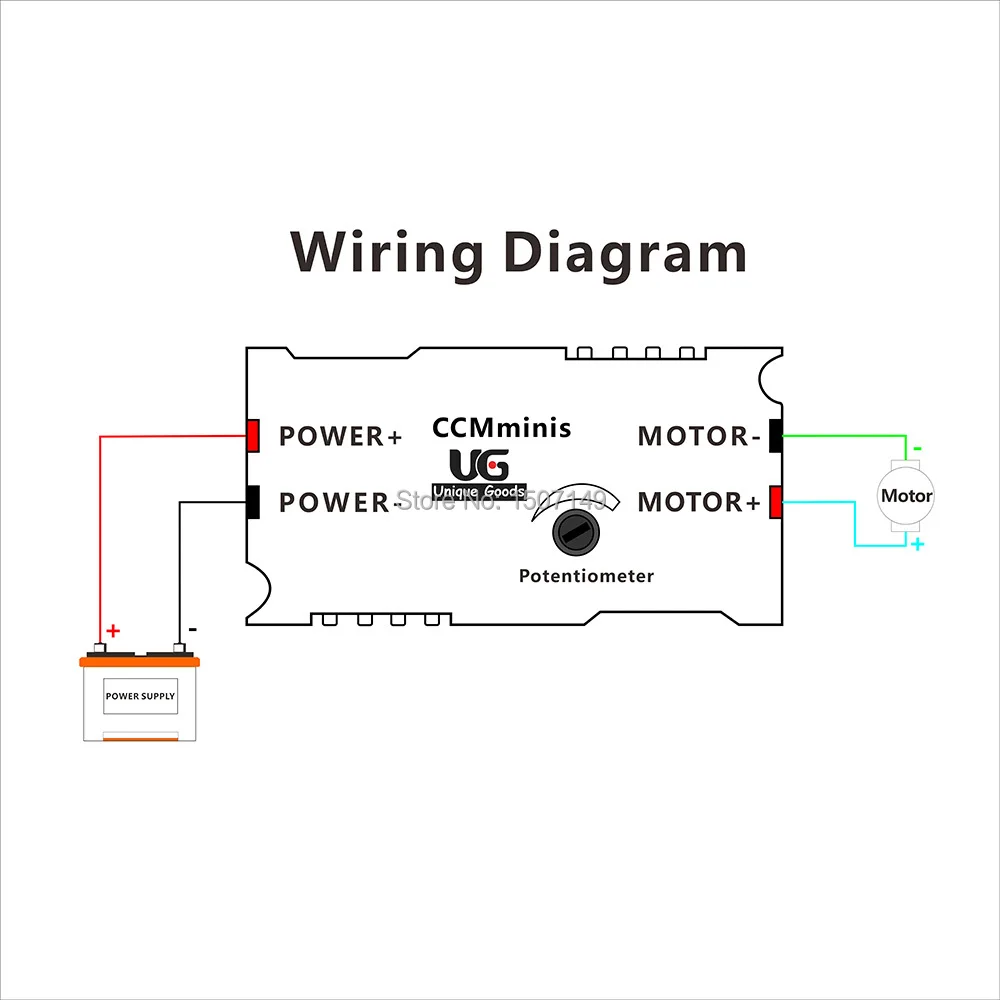Unique Goods CCMminiS DC Motor Speed Controller PWM 6 24V (max) 3A Variable Speed regulator Switch adjustable driver-in Motor Controller from Home ...