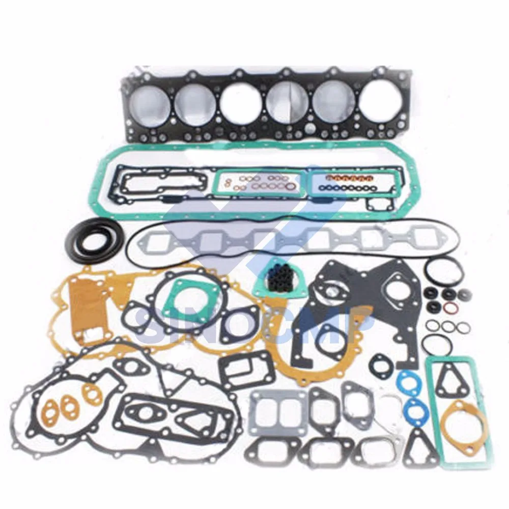 Isuzu 6BG1(T) Engine Gasket Kit For TCM Forklift Hitachi JCB Excavator NRR FSR_