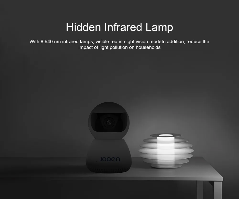Detecção de Movimento Jooan Wifi Câmera Casa ip Cam Visão Noturna Inteligente Webcam Vigilância Vídeo Móvel 1080 p 6 ip cam visão noturna câmera inteligente webcam
