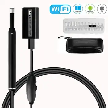 

Wifi USB Digital Earscope Ear Otoscope Earpick with Case for iPhone iPad Android Windows Mac Intraoral Camera HD Mini Handheld
