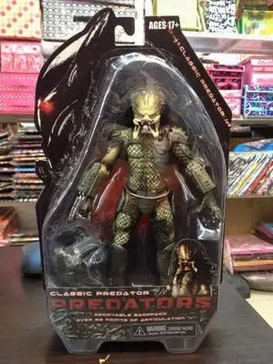 20 см Alien VS Predator Isolation Convention AVP Xenomorph Warrior серия астронавты Solider тепловое видение ПВХ фигурка игрушка - Цвет: Оранжевый