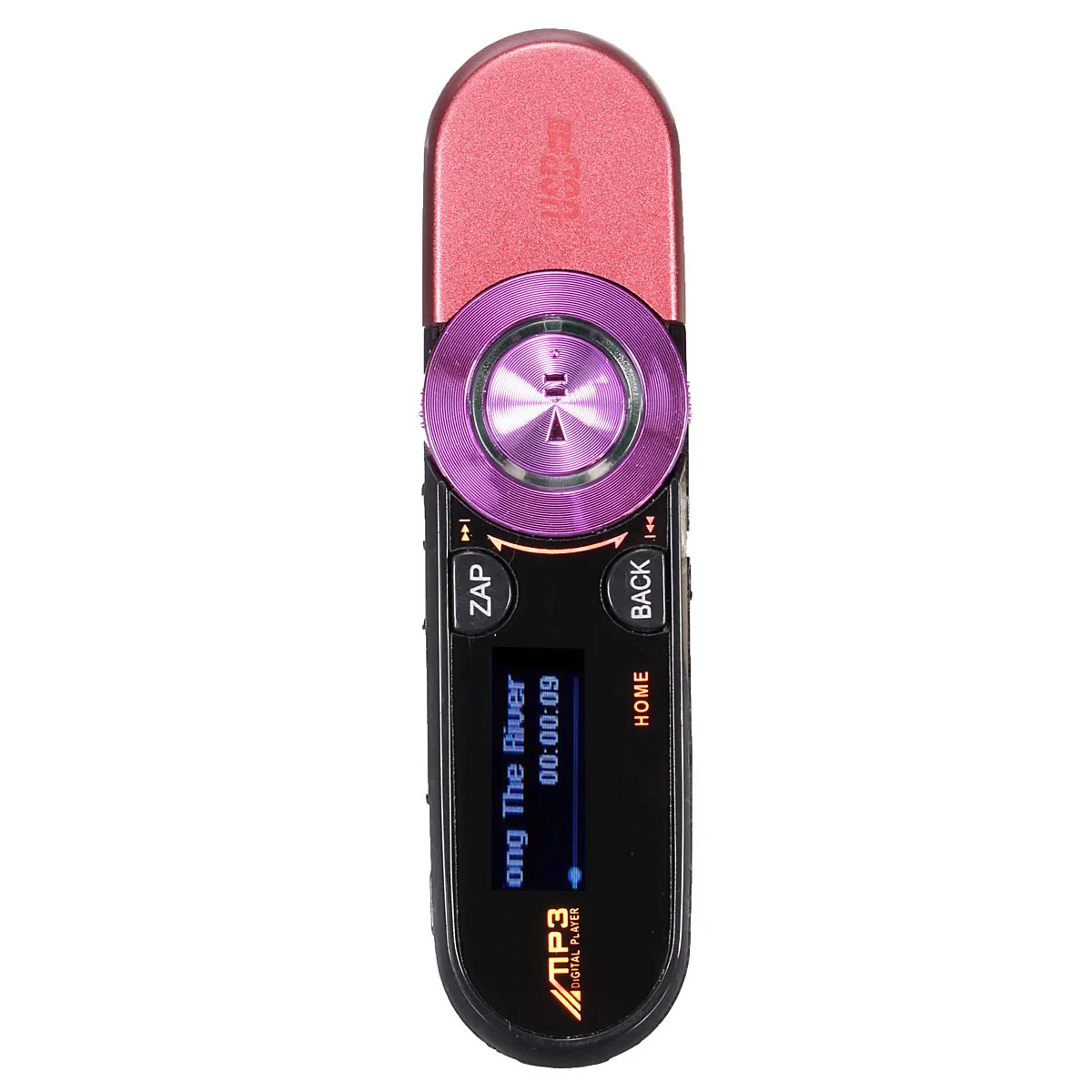8GB USB диск ручка привод LCD MP3 плеер рекордер FM радио мини SD / TF розовый|lcd mp3|mp3 player