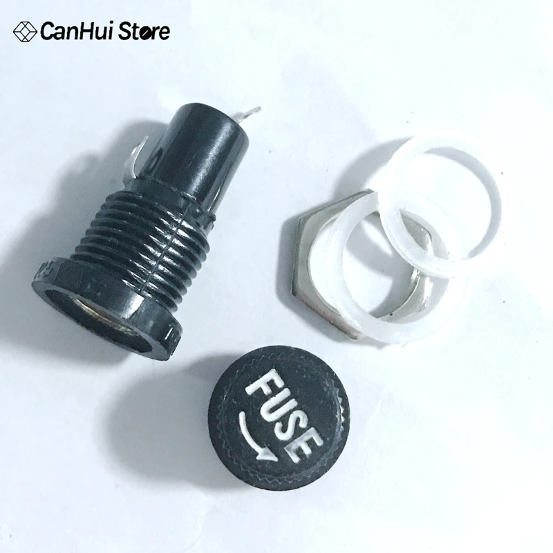 Держатель предохранителя 5x20 10 шт./лот|fuse holder|insurance tubetube fuse holder |