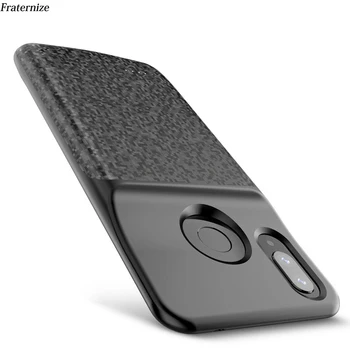 

Silm Battery Charger Case For Huawei P Smat Plus Nova 3i Silicone shockproof Power Cases External Power Bank Charging Back Cover