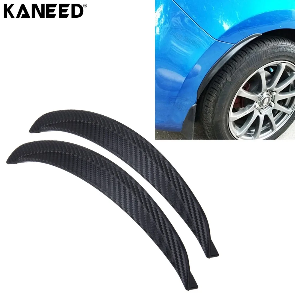 

KANEED Car Fender Flares Arch Wheel Eyebrow Protector Auto Fender Side Stickers Rubber Guard Protection Strip Truck SUV Sticker
