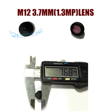 HD M12-3.7MM 1.3MP Pinhole mini lens for cctv video surveillance camera CCD/CMOS/IPC/AHD IP Camera DIY Module Free shipping