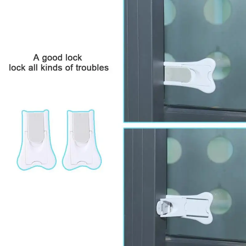 Многофункциональный безопасный замок для детей, замок для дверей шкафа, пластиковые замки, защита для детей, замок для ящика, замок для туалета