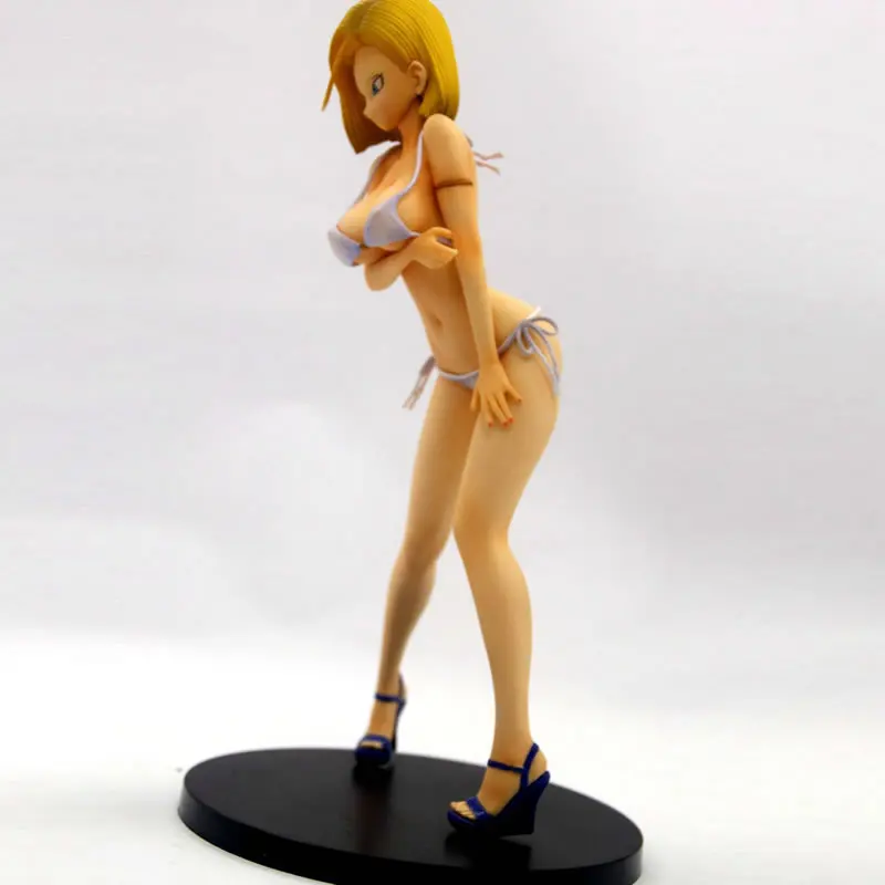 1/6 масштаб Dragon Ball Z Android 18 купальник стоя положение Ver. Может отбросить голый Сексуальная Смола GK Модель Коллекция аниме Рисунок